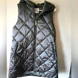 Sam Edelman long Puffer Vest sz Med